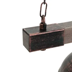 Vintage Lampe hängend HAKON Kupfer Antik Made in EU