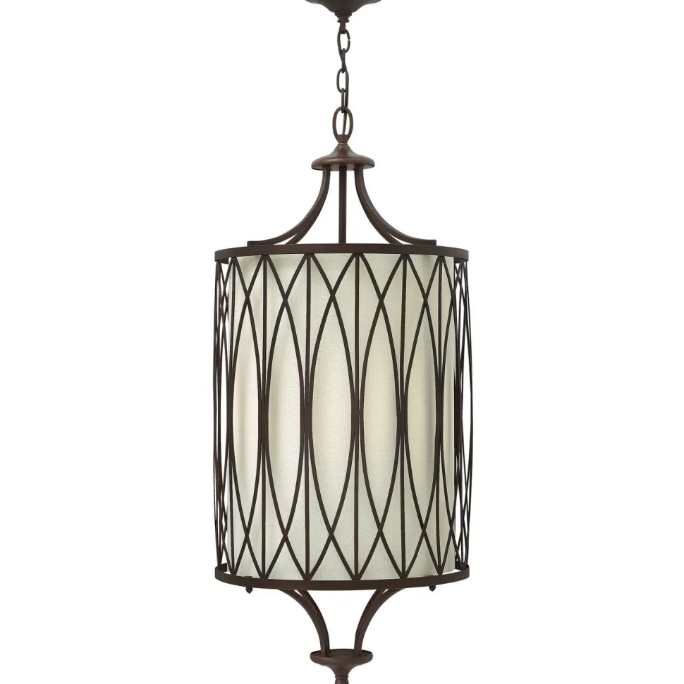 Vintage Pendelleuchte CIARA Creme Ø41cm kürzbar