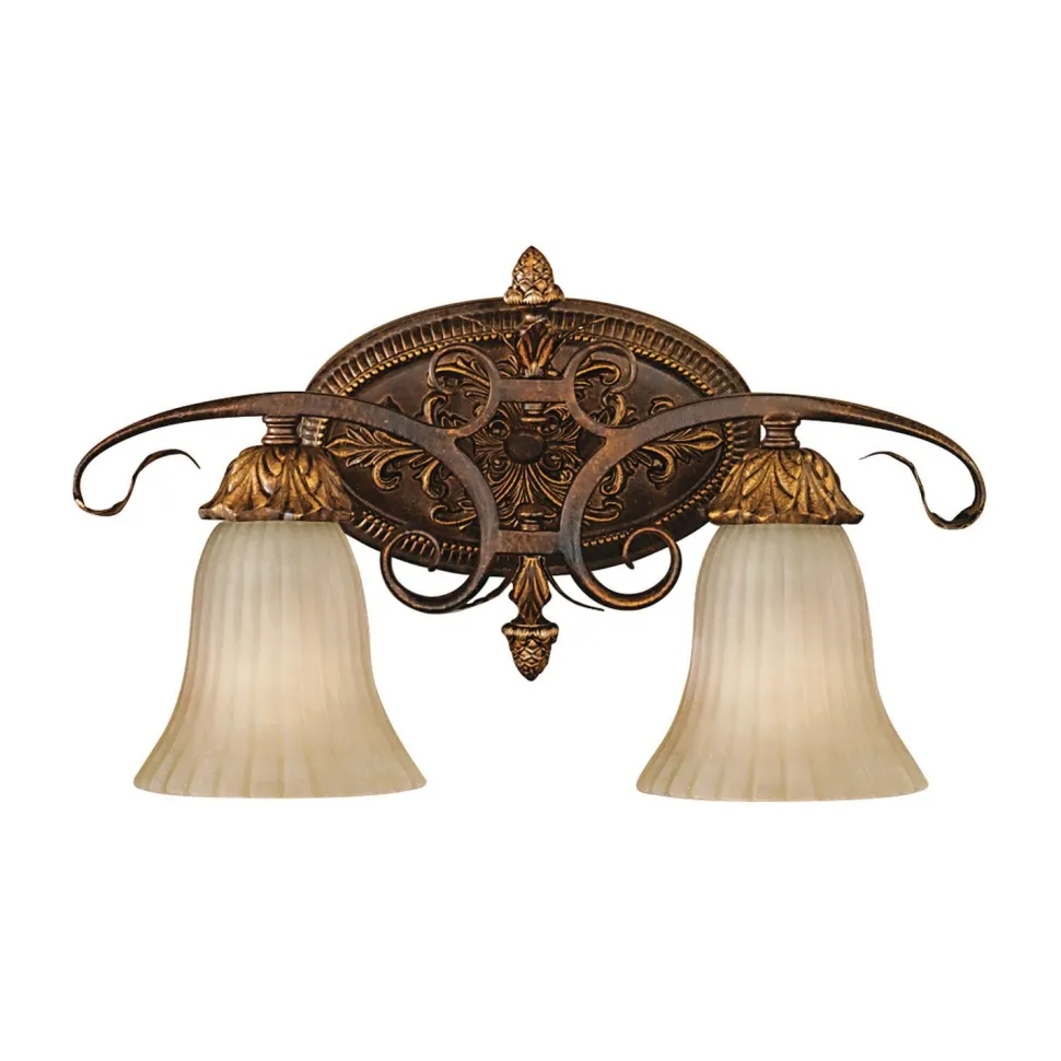 Wandlampe ANABELL 10 Bronze Porzellan Leuchte