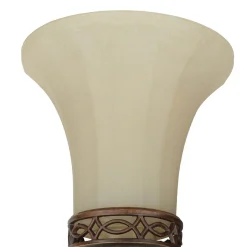 Wandlampe ANABELL 1 in Braun B:16cm Landhaus Lampe