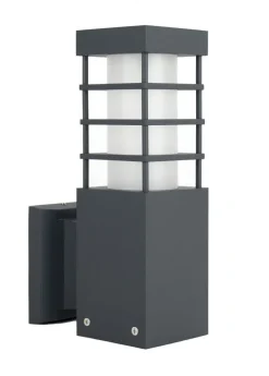 Wandlampe Außen IP54 Anthrazit E27 BERINGEN