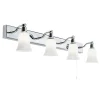 Wandlampe Bad mit Schalter schwenkbar IP44 66 cm lang
