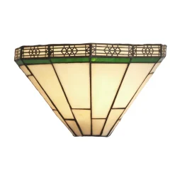 Wandlampe Buntglas Tiffany Stil B: 30,5 cm für E14