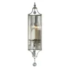 Wandlampe CANDELA 7 in Silber Kerzenform Lampe