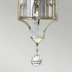 Wandlampe CANDELA 7 in Silber Kerzenform Lampe