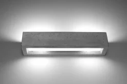 Wandlampe cm Up Down 50 cm indirektes Licht 2x E27 Beton