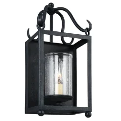 Wandlampe FAROL Schwarz Leuchte Wohnzimmer Flur