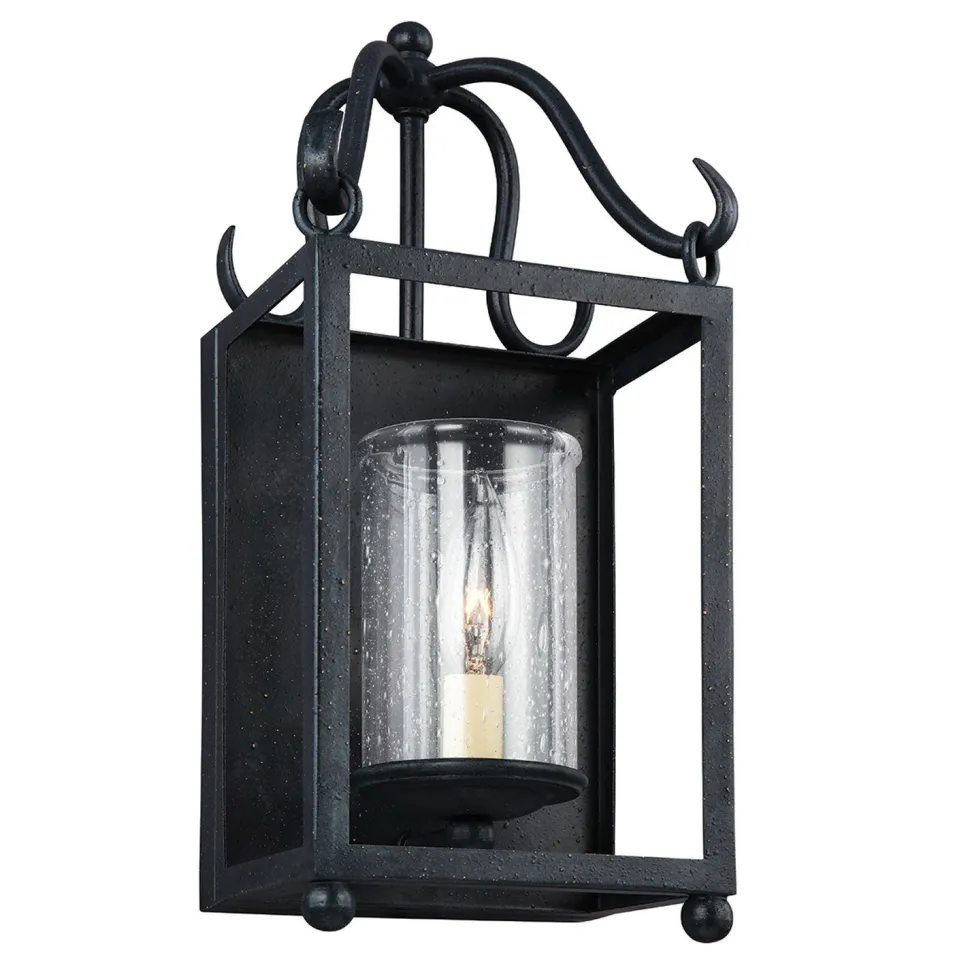 Wandlampe FAROL Schwarz Leuchte Wohnzimmer Flur