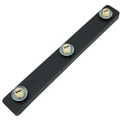 Wandlampe 3-flammig G9 Schwarz Weiß Glas Kugelschirme