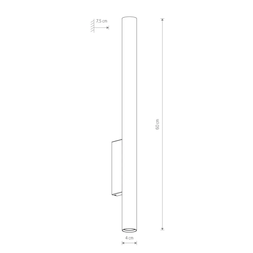 Wandlampe Hellgrau Up Down GU10 R35 Metall Modern ROJA