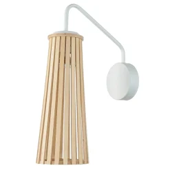 Wandlampe Holz Weiß Dover