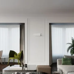 Wandlampe indirekt Weiß Modern 2x G9 THURO