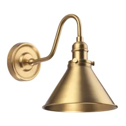 Wandlampe ISMENE Messing Strahler Industrie Design