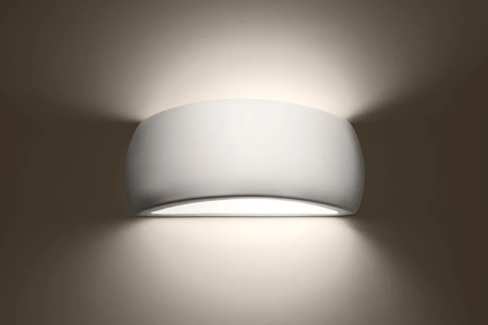 Wandlampe Keramik Up Down indirekt 32 cm Modern G9