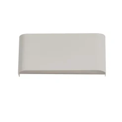 Wandlampe LED Up Down Weiß 3000 K 978 lm Metall innen