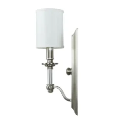 Wandlampe LUANA in Nickel B:11cm Design Lampe
