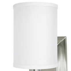 Wandlampe LUANA in Nickel B:11cm Design Lampe