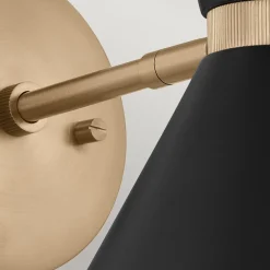 Wandlampe Metall E27 verstellbar 34,1 cm hoch Up Down