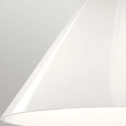 Wandlampe Metall Glas H: 22,2 cm Schwarz Weiß E14 Retro