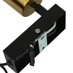 Wandlampe mit Schalter Kabel GU10 verstellbar