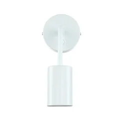 Wandlampe mit Schalter Weiß verstellbar Lesearm GU10