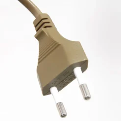 Wandlampe mit Stecker dimmbar Glas Metall inkl. G9