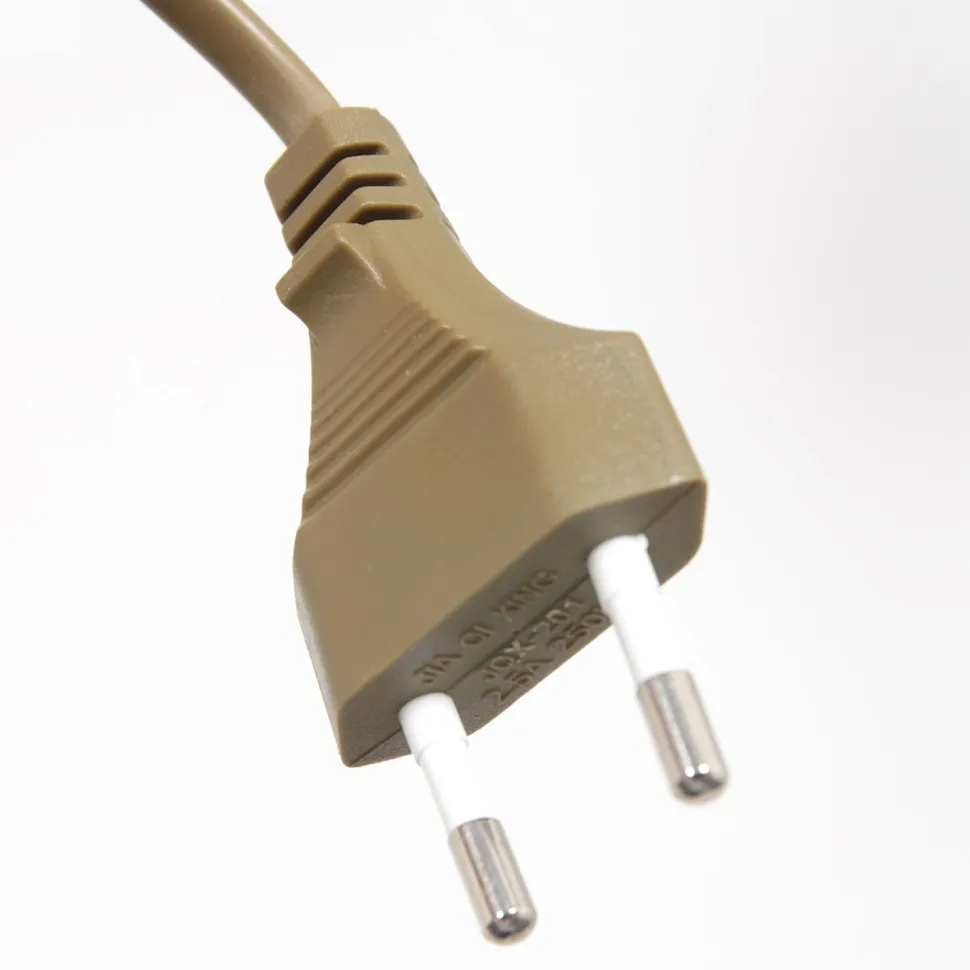 Wandlampe mit Stecker dimmbar Glas Metall inkl. G9