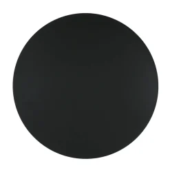 Wandlampe rund Ø 40 cm Metall Schwarz indirektes Licht