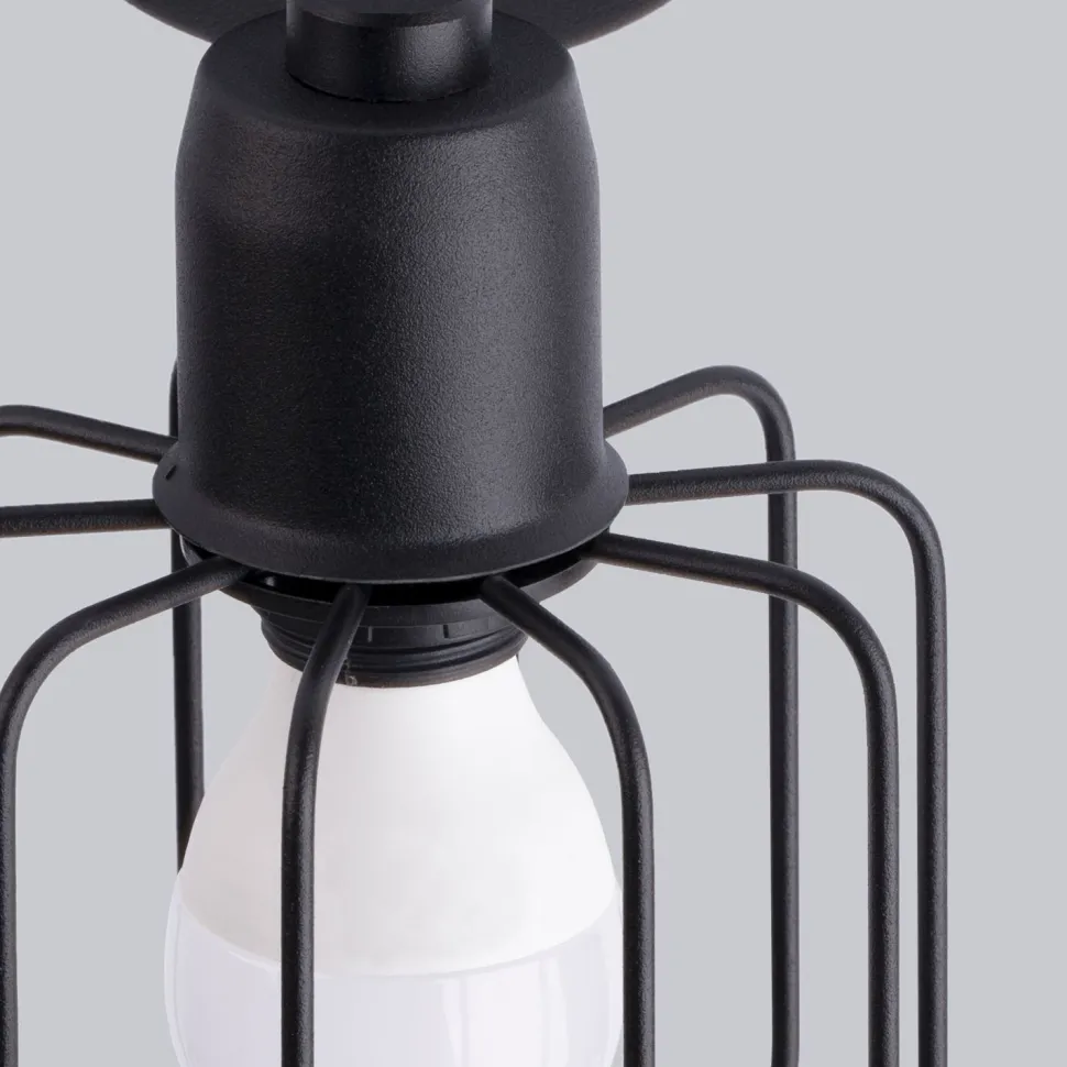 Wandlampe Schwarz schwenkbar klein Retro E14