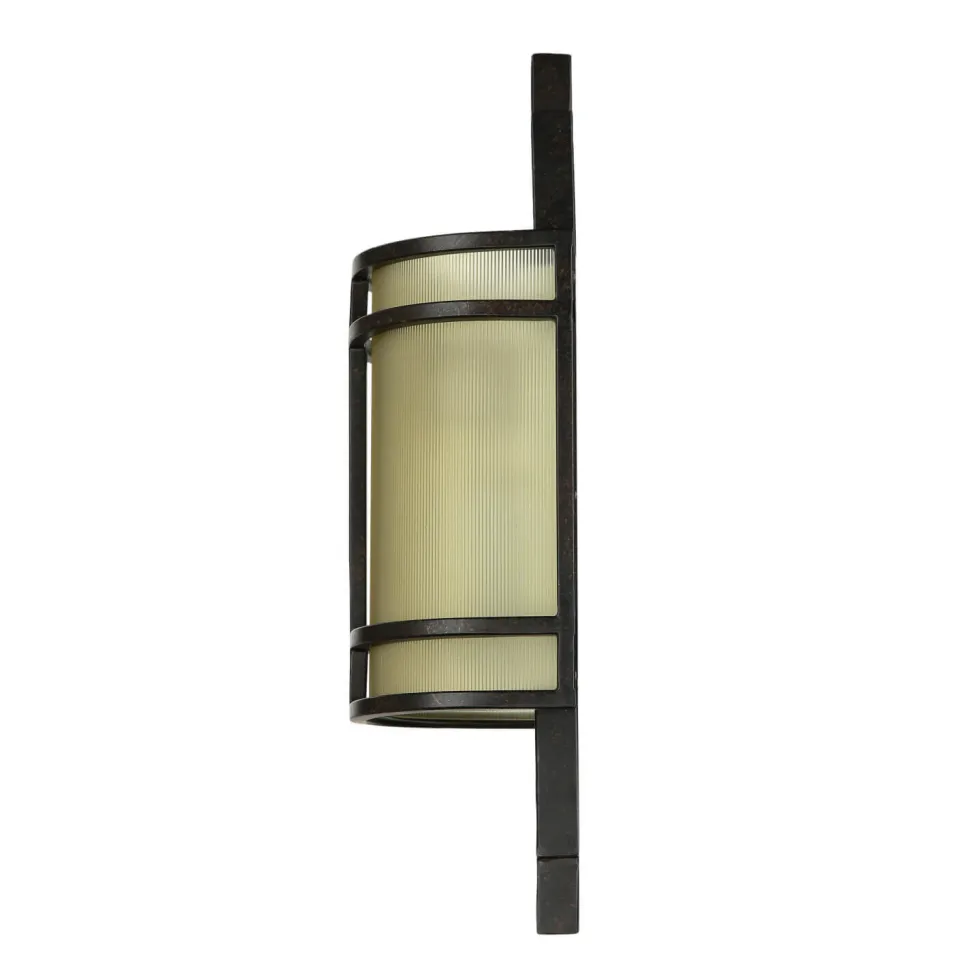 Wandlampe SHOJI Bronze Vintage Leuchte Wohnzimmer