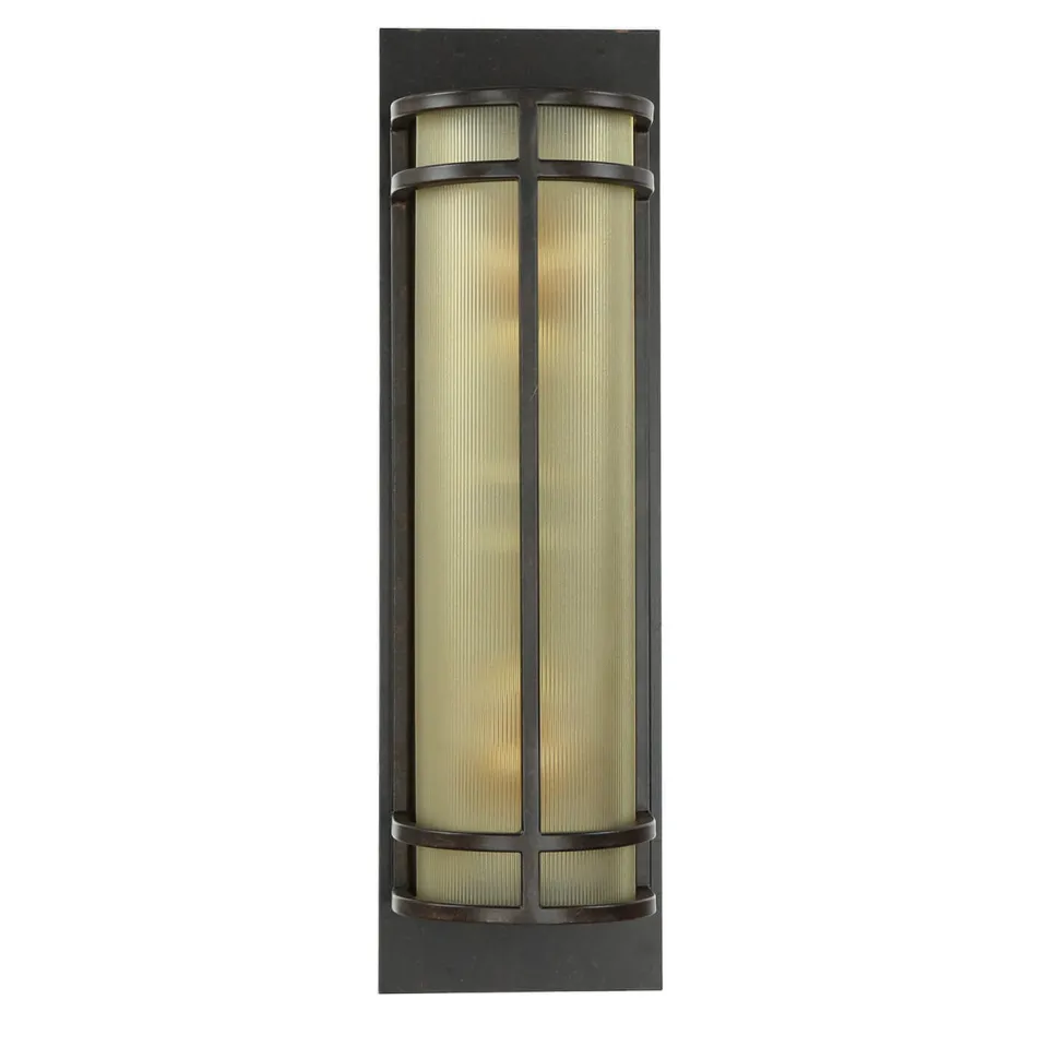 Wandlampe SHOJI Bronze Vintage Leuchte Flur Diele