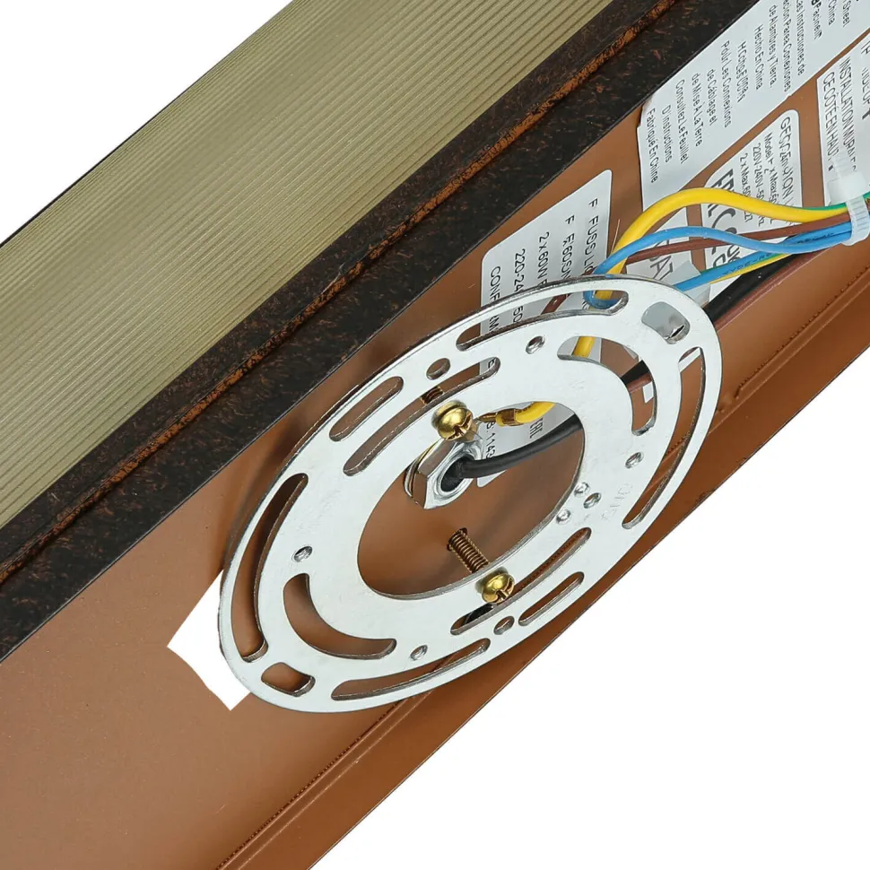 Wandlampe SHOJI Bronze Vintage Leuchte Flur Diele