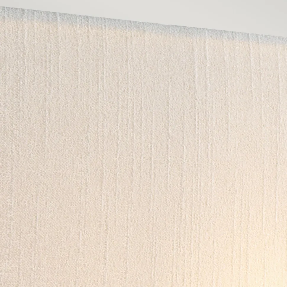 Wandlampe Stoff Creme Messing Up Down wohnlich