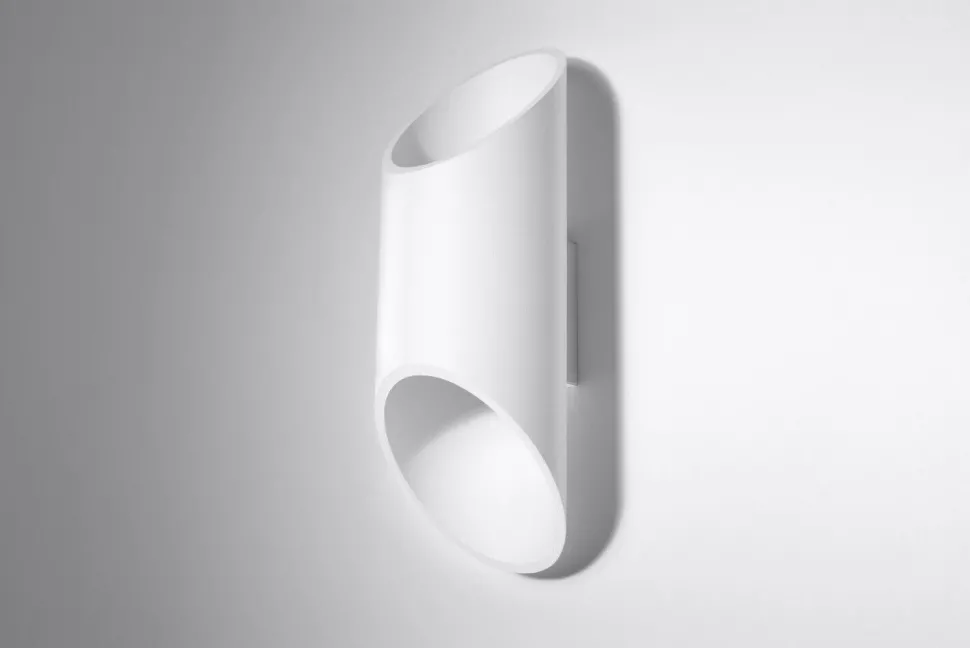 Wandlampe Up & Down Spot Weiß H:30cm Ø10cm NIXON