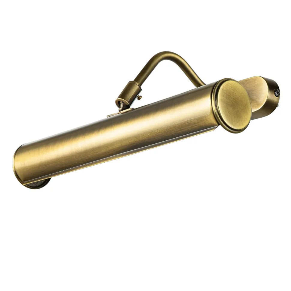 Wandlampe verstellbar Echt-Messing E14 Bilder Spiegel