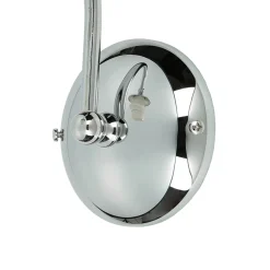 Wandlampe Weiß Chrom NABO Wandleuchte Bad Flur