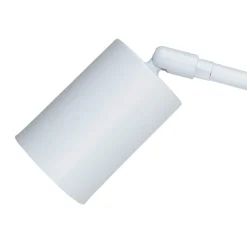 Wandlampe Weiß verstellbar Metall GU10 mit Schalter