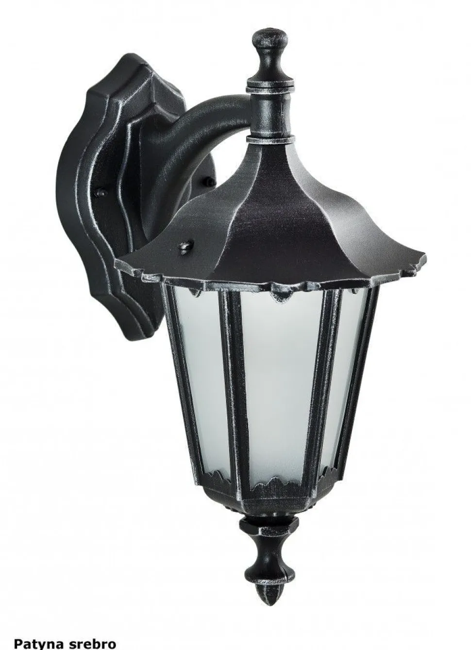 Wandlaterne Rustikal IP43 Schwarz E27 Außenlampe