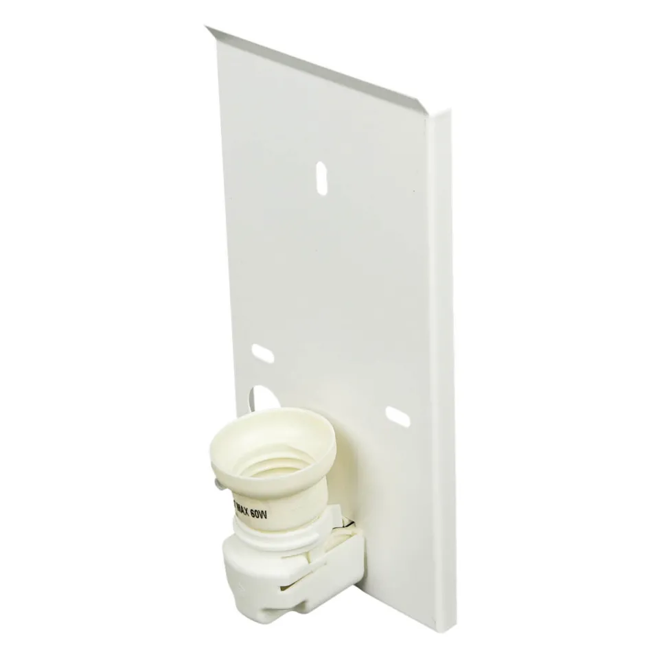 Wandleuchte ALICE in Weiß Stoff Schirm modern