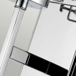 Wandleuchte Badezimmer Chrom 56 cm hoch E27 IP44