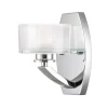 Wandleuchte Badezimmer LED G9 3000 K IP44 H: 20,3 cm klein