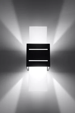 Wandleuchte CARLO in Schwarz