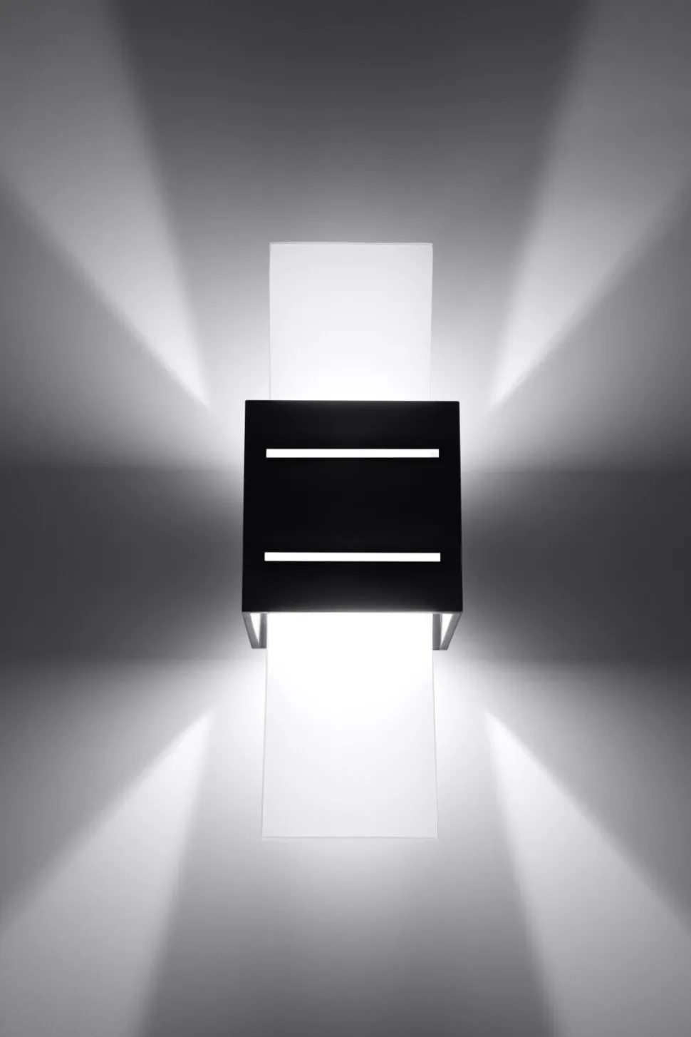 Wandleuchte CARLO in Schwarz