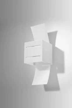 Wandleuchte CARLO in Weiß