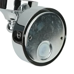 Wandleuchte Chrom Glas Klar Bali