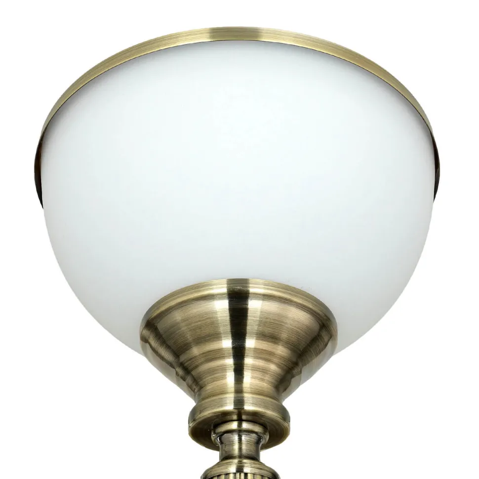 Wandleuchte in Messing antik MARLOW Wandlampe Flur