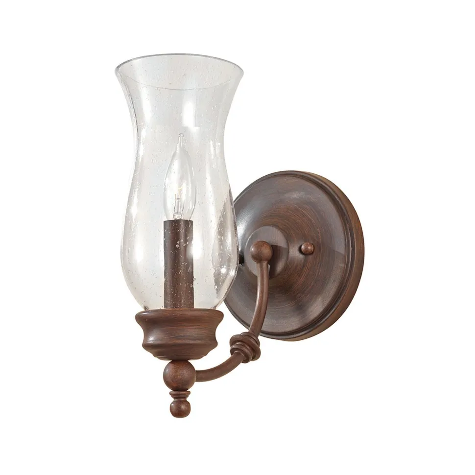 Wandleuchte JASCHA Bronze Klar Design Lampe