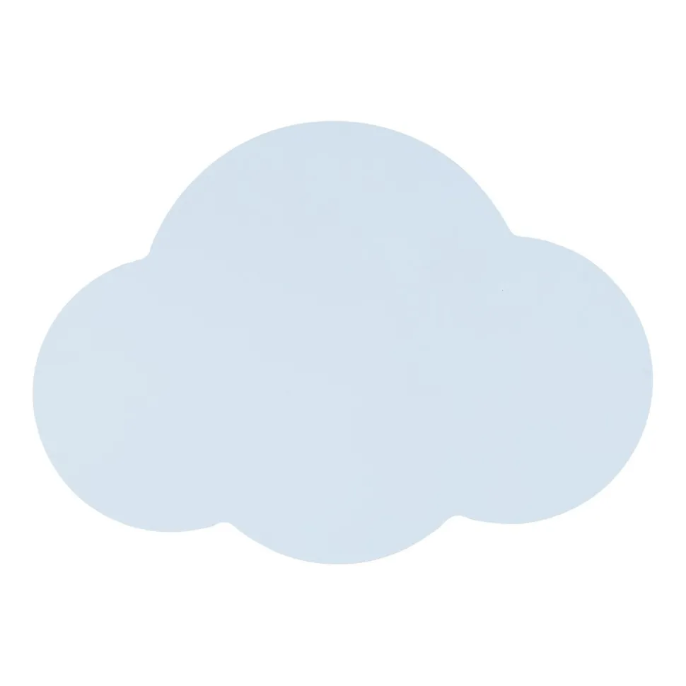 Wandleuchte Kinderzimmer Wolke 2x G9 Hellblau Metall