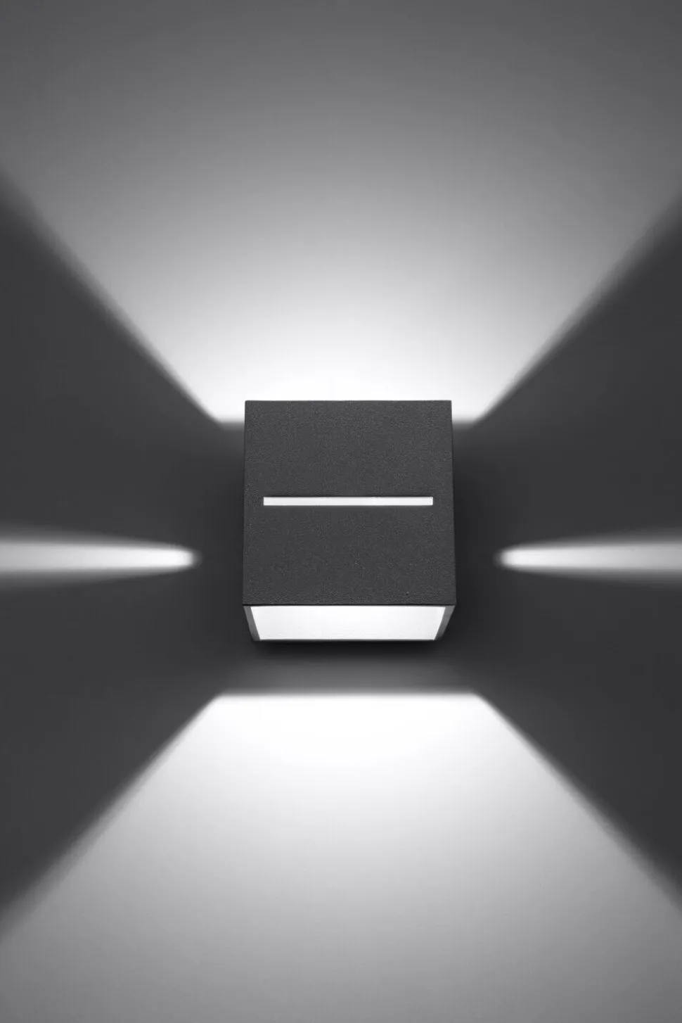 Wandleuchte LORUM in Grau