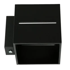 Wandleuchte LORUM in Schwarz